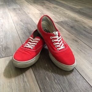 Red Vans